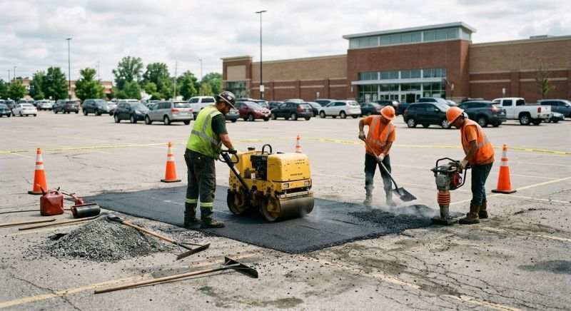 Commercial Paving Repair in Palm Springs, CA